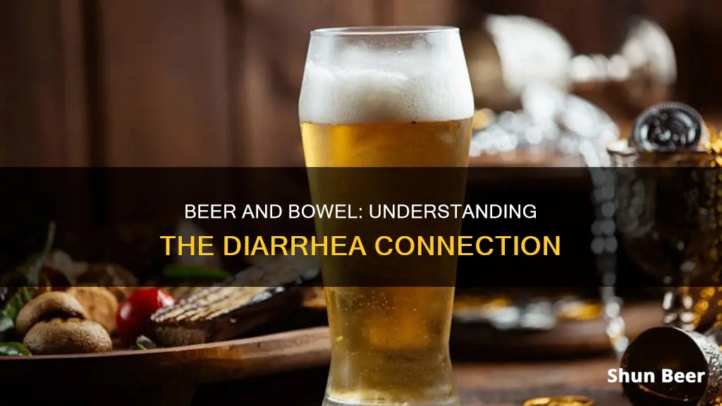 can drinking too much beer cause diarrhea