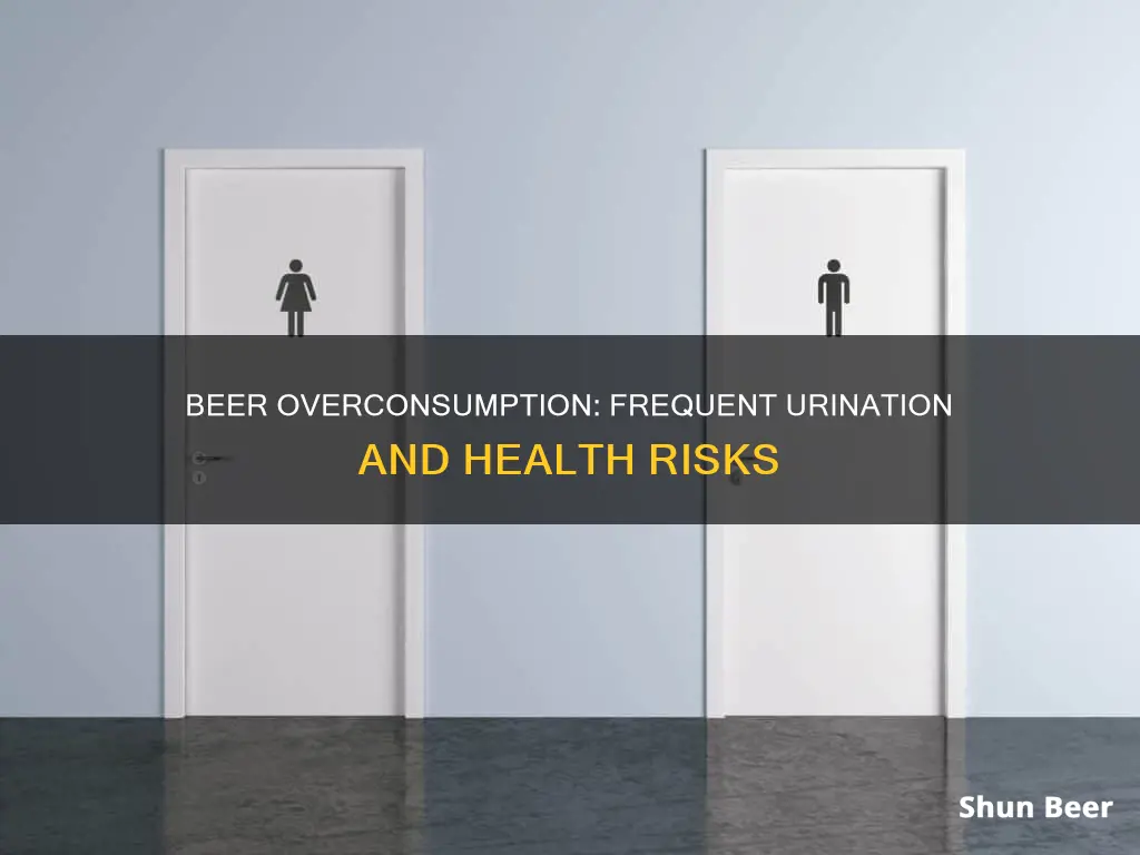 can drinking too much beer cause frequent urination