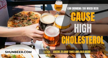 Beer Overload: High Cholesterol Culprit?