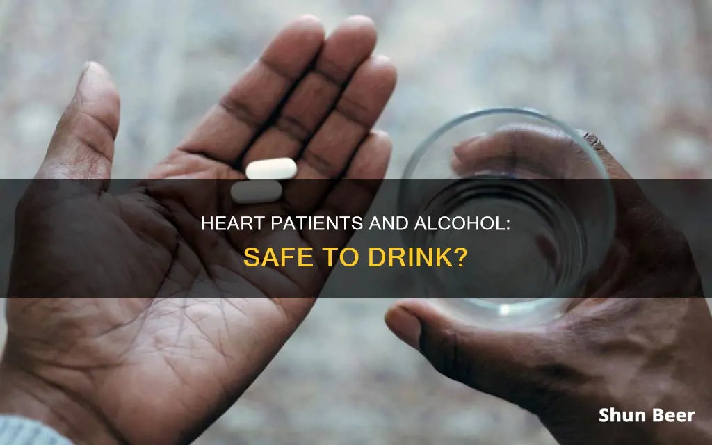 can heart patient on blood thinners drink beer