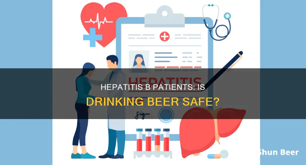 can hepatitis b patient drink beer