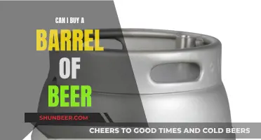 Where to Buy a Barrel of Beer?