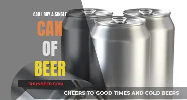 Buying Beer by the Can: Is Single Serving Possible?