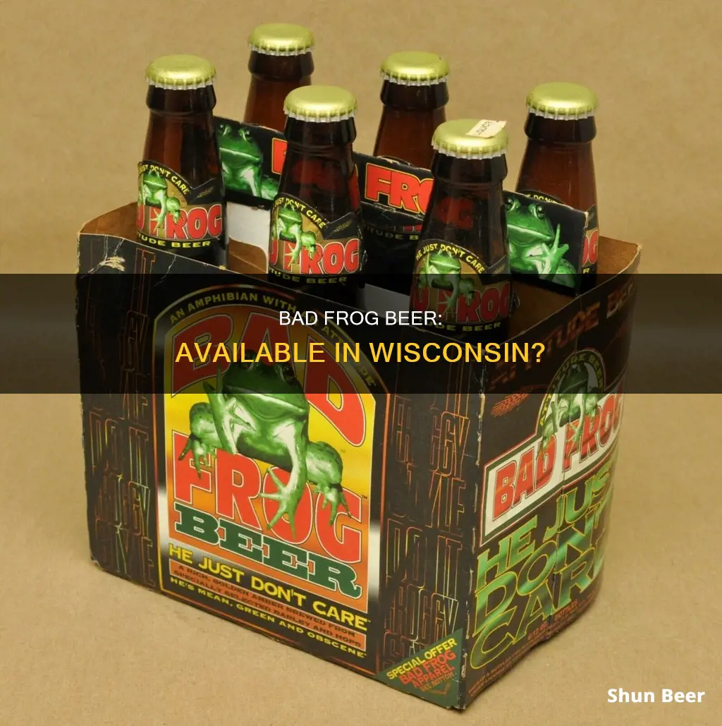 can i buy bad frong beer in wisconsin