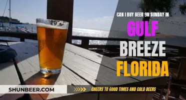 Buying Beer on Sundays in Gulf Breeze, Florida: What's Allowed?