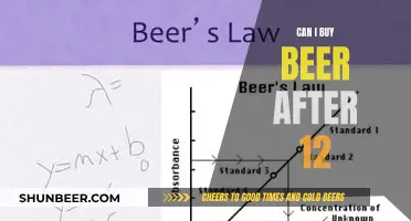 Buying Beer: Understanding the 12 O'Clock Rule and its Exceptions