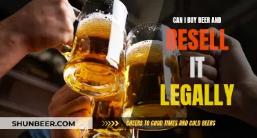 Reselling Beer: Legalities of Buying to Resell