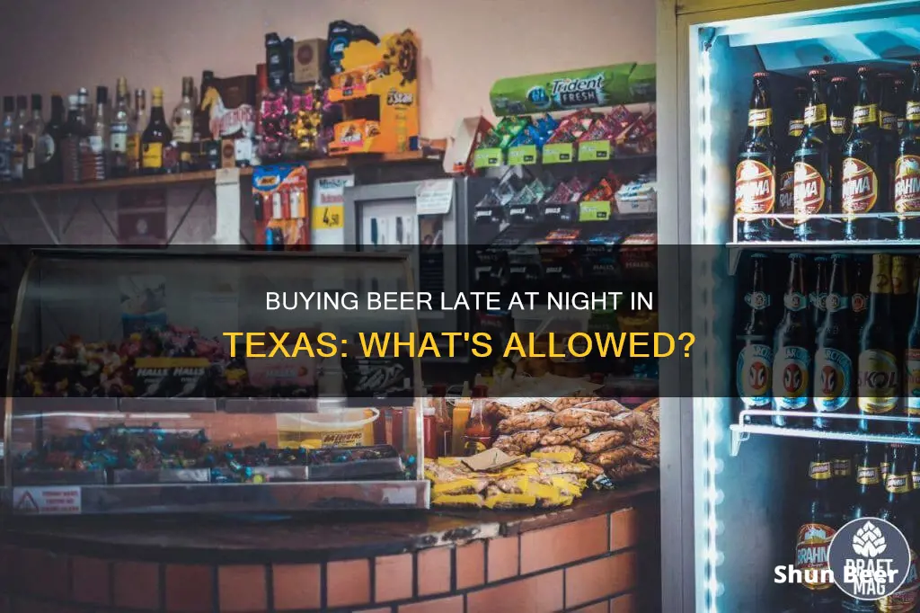 can i buy beer at 1am texas weekdays