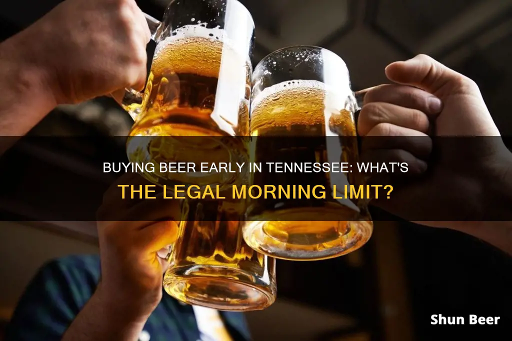 can i buy beer at 8am in tennessee