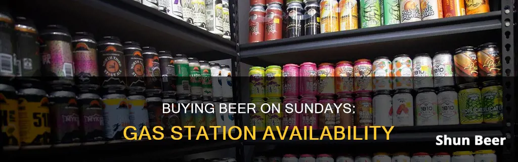 can i buy beer at a gas station on sunday