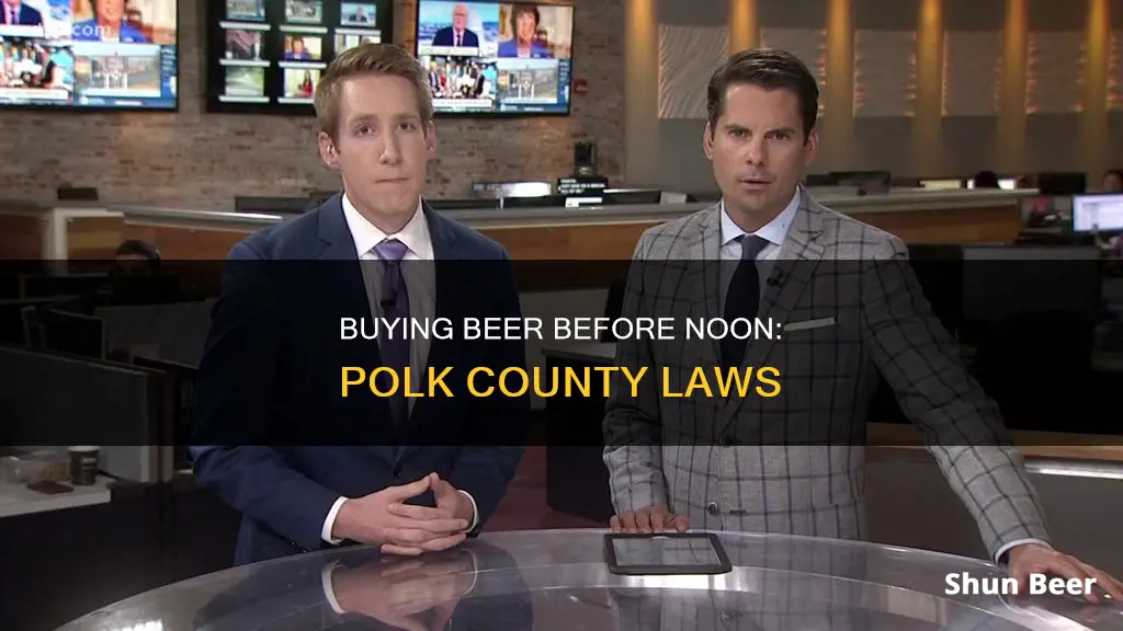 can i buy beer before noon in polk county