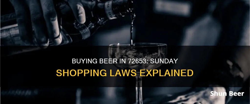 can i buy beer in 72653 on sunday