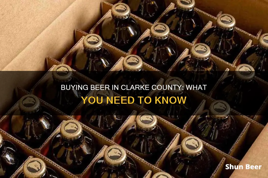 can i buy beer in clarke county