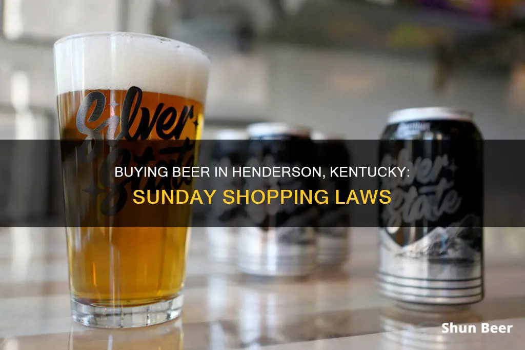 can i buy beer in henderson kentucky on sunday