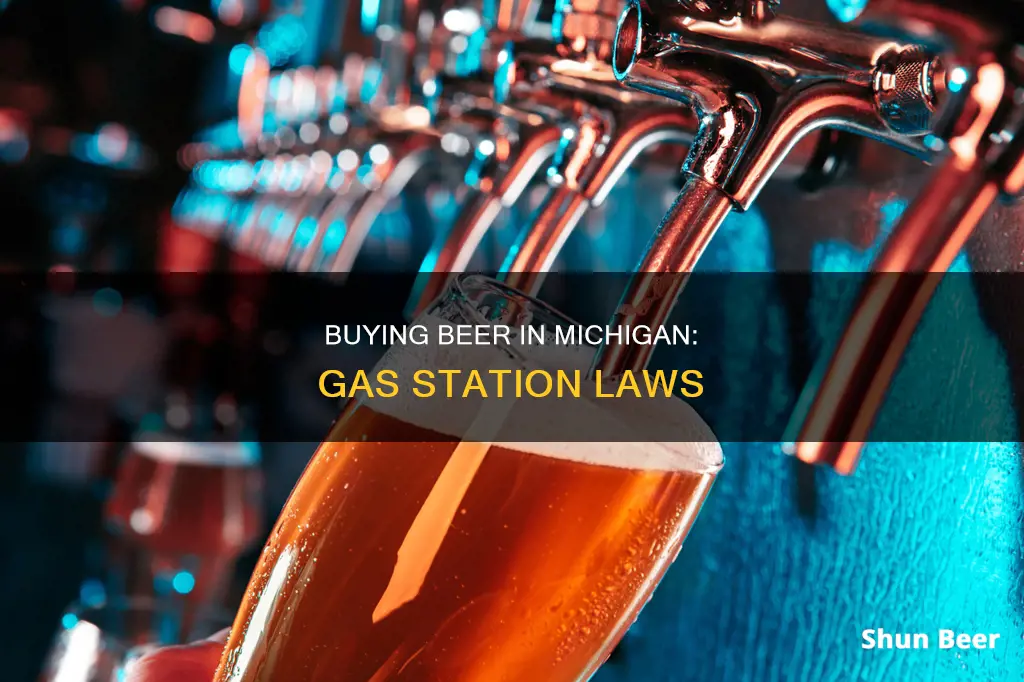 can i buy beer in michigan in gas statiobs