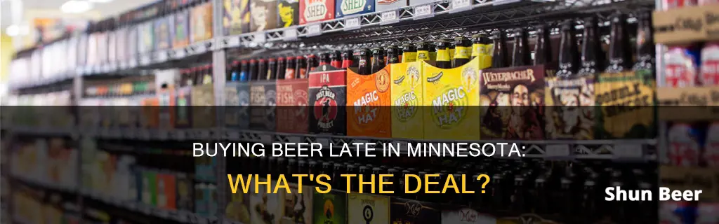 can i buy beer in minnesota after 10