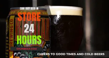 Buying Beer: 24-Hour Store Access Explored