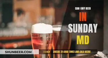 Buying Beer on Sundays in Maryland: Is it Legal?