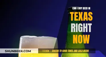 Texas Beer Buying: Current Legal Status Explained