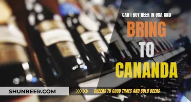 Bringing Beer Across the Border: USA to Canada