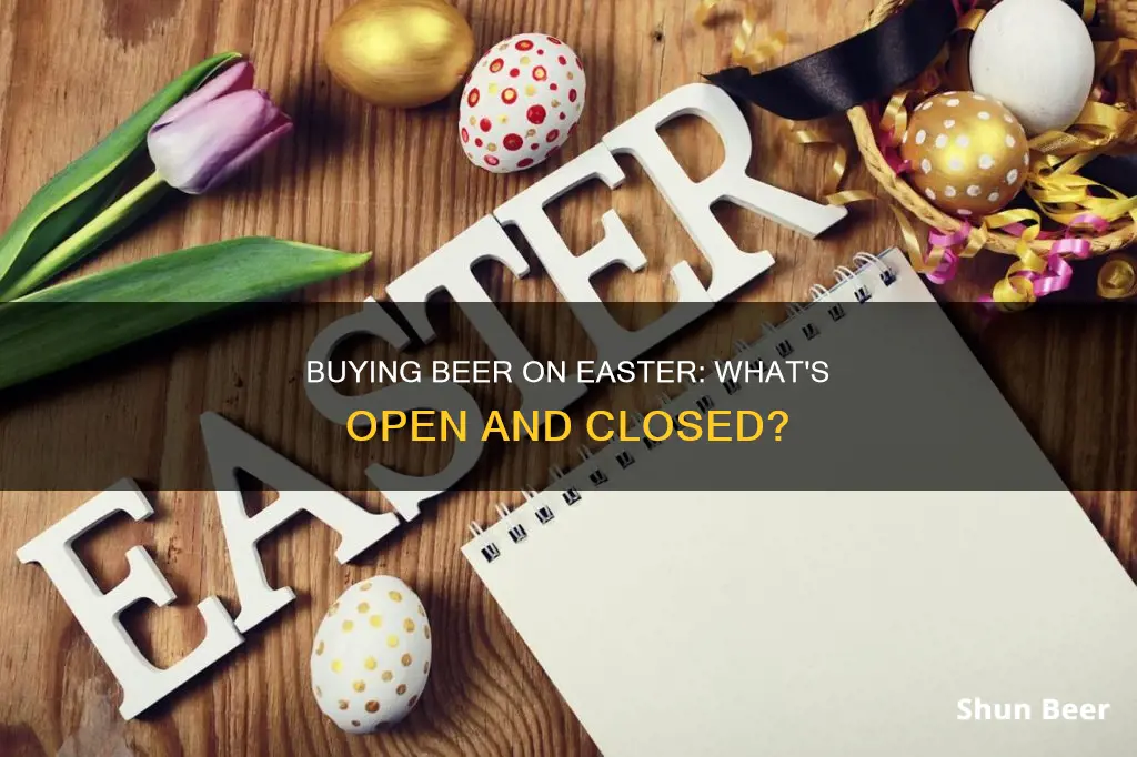 can i buy beer on easter sunday