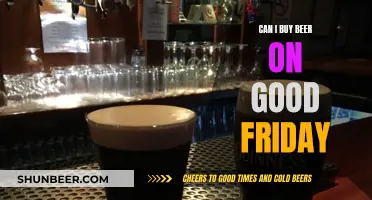 Good Friday Beer Buying: What's the Deal?