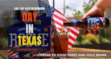 Texas Beer Buying on Memorial Day: What's Open?