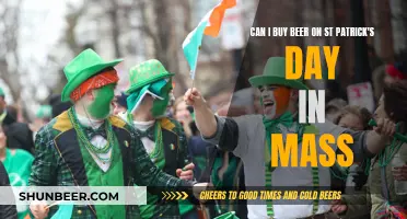 Buying Beer on St. Patrick's Day in Massachusetts