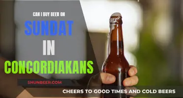 Buying Beer in Concordia, Kansas: Sunday Laws Explained