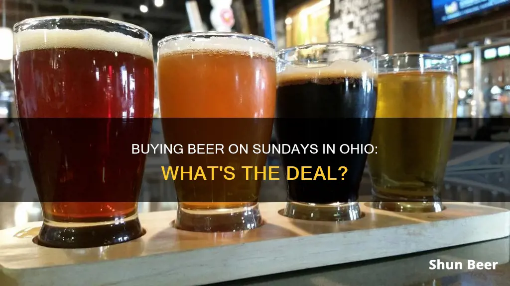 can i buy beer on sunday in ohio