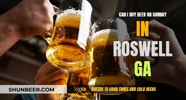 Buying Beer in Roswell, GA: Sunday Laws Explained