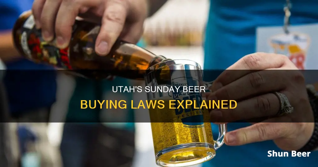 can i buy beer on sunday in utah