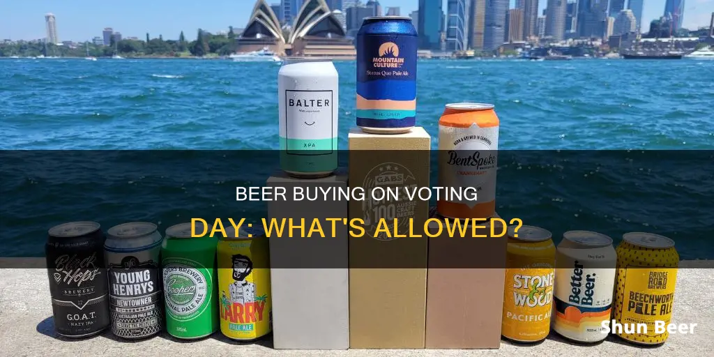 can i buy beer tomorrow on voting midterm day