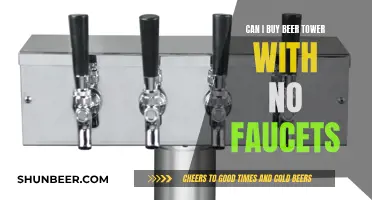 Buying Beer Towers: Do You Need Faucets?