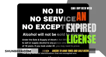 Expired License Beer Purchase: What's the Legal Ruling?