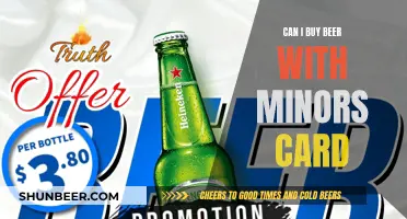 Beer Buying: Minors Card Usage and Legalities