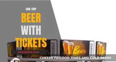 Buying Beer With Tickets: Is It Possible?