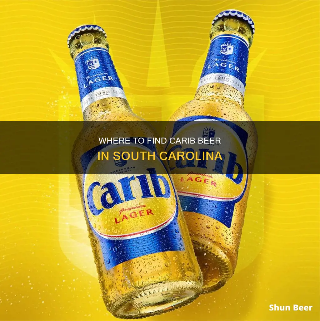 can i buy carib beer in sc