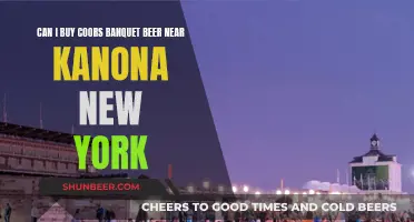 Coors Banquet Beer: Kanona, New York Availability