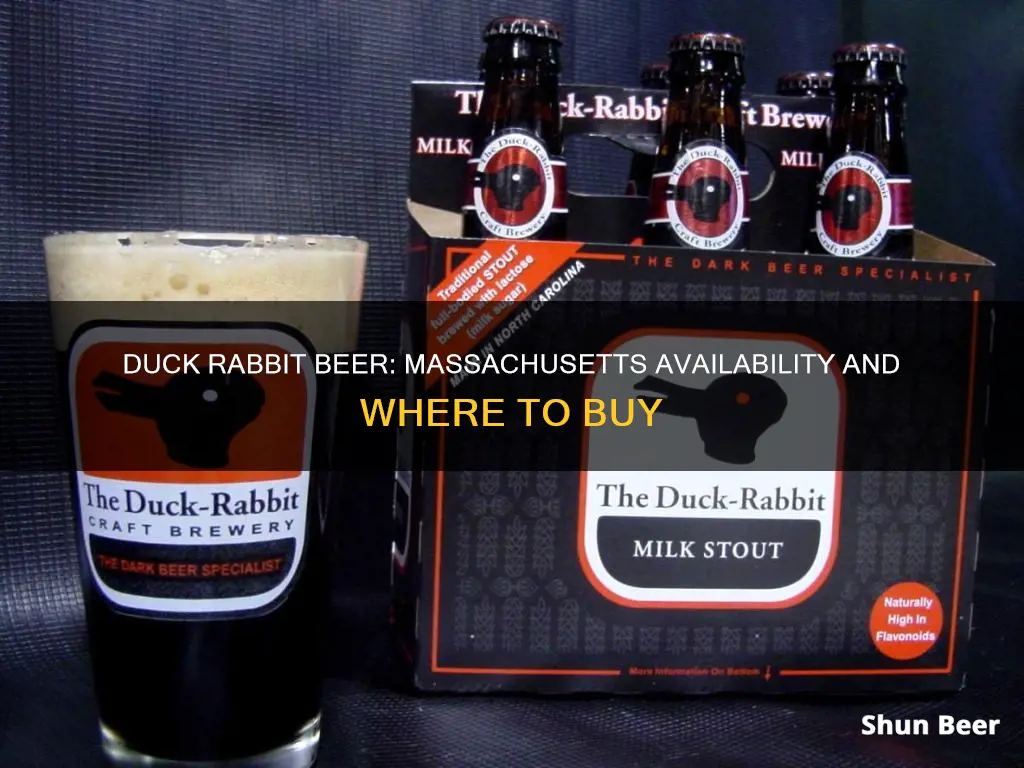 can i buy duck rabbit beer in massachusetts