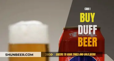 Where to Buy Duff Beer?