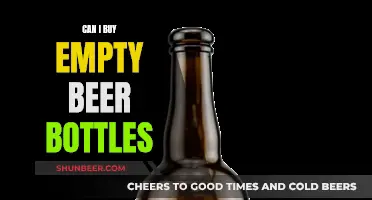 Empty Beer Bottles: Where to Buy Them?