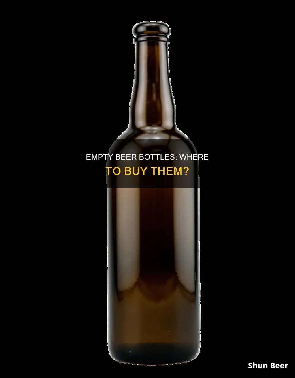 can i buy empty beer bottles