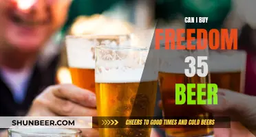 Buying Freedom: The 35 Beer Conundrum