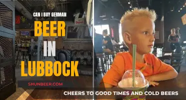 German Beer in Lubbock: Where to Buy?