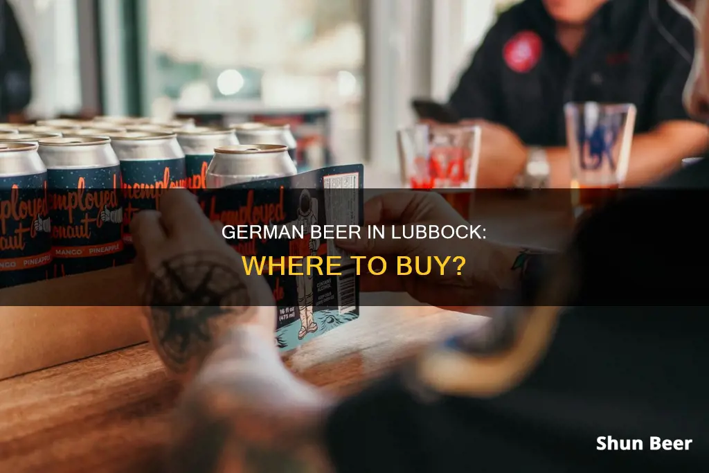 can i buy german beer in lubbock