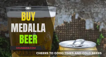 Where to Buy Medalla Beer?