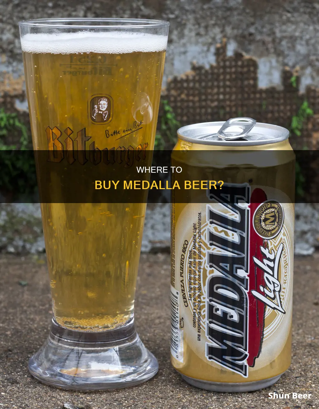 can i buy medalla beer