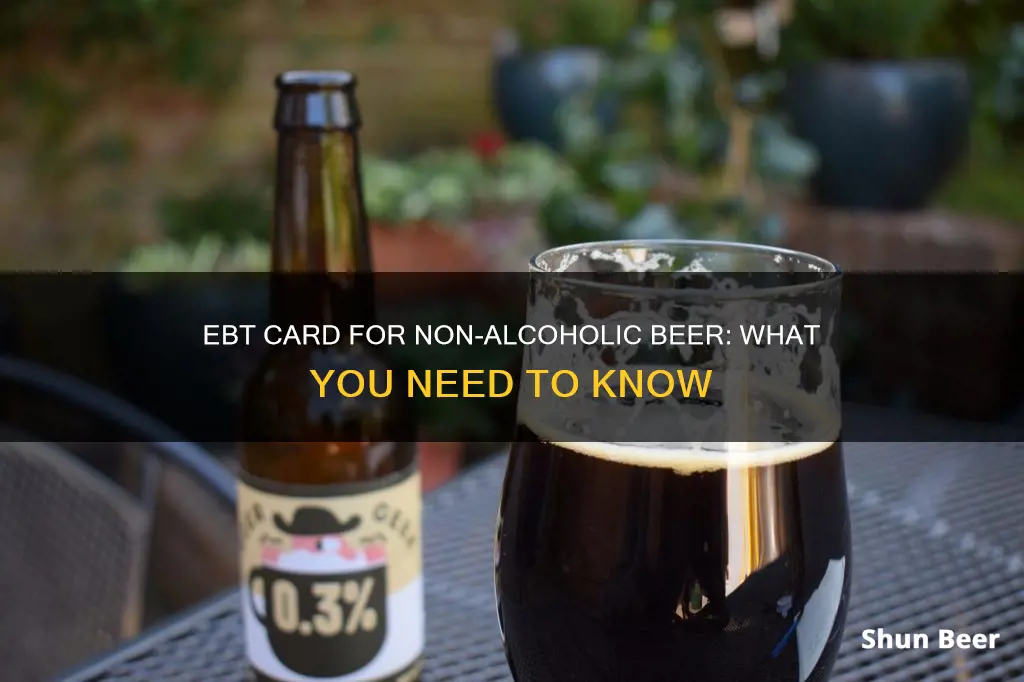 can i buy non alcohol beer with ebt