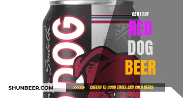 Where to Buy Red Dog Beer?